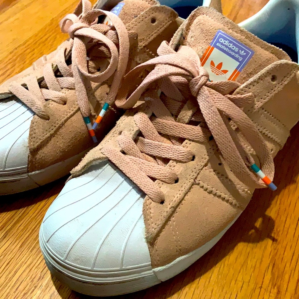 Adidas Skateboard Pink Gazelle Shell Toe Sneakers